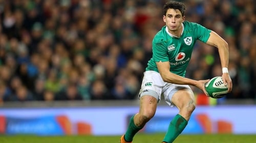 Ireland's Joey Carbery returns home from tour due to an ankle injury