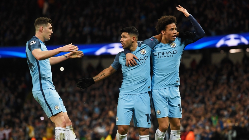 Jphn Stones, Sergio Aguero and Leroy Sane were among the goals for City