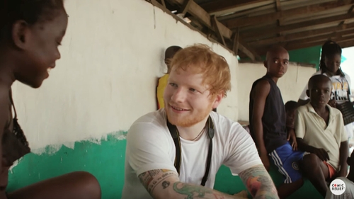 Comic Relief 2017: Ed Sheeran FORGETS his own lyrics in embarrassing blunder Comic Relief 2017: Ed Sheeran FORGETS his own lyrics in embarrassing blunder