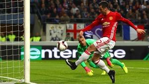Henrik Mkhitaryan puts Manchester United ahead in Belgium Henrik Mkhitaryan puts Manchester United ahead in Belgium