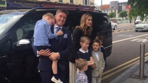 Ronan O'Gara receives Freedom of Cork City