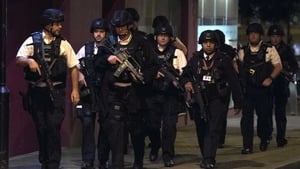 Armed police arrive at the scene of the incidents in the Borough Market area Armed police arrive at the scene of the incidents in the Borough Market area