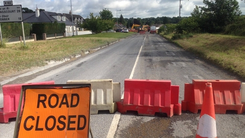 Major water mains burst in Navan