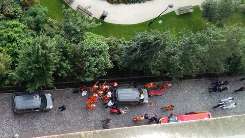 Car struck group of soldiers in Paris suburb