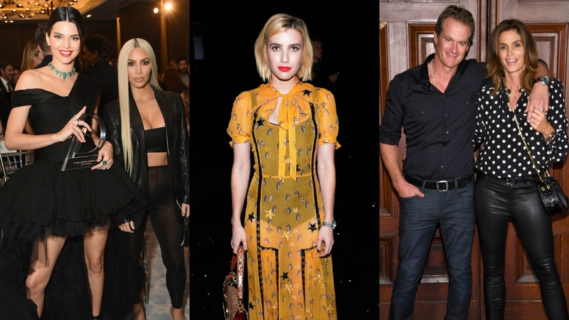 Kardashian, Crawford & more attend NY Fashion Week