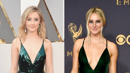 Did Saoirse Ronan inspire Shailene Woodley's Emmy look? Did Saoirse Ronan inspire Shailene Woodley's Emmy look?