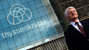 Thyssenkrupp's chief executive Heinrich Hiesinger Thyssenkrupp's chief executive Heinrich Hiesinger