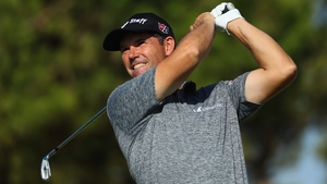 Padraig Harrington: 'It's not as easy to play a tournament as defending champion.' Padraig Harrington: 'It's not as easy to play a tournament as defending champion.'