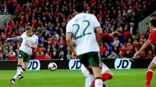 James Mc Clean hits the winner for Ireland. But now what