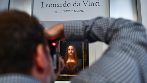 Leonardo da Vinci's 'Salvator Mundi' sold for whopping $450.3 million at Christie's Leonardo da Vinci's 'Salvator Mundi' sold for whopping $450.3 million at Christie's