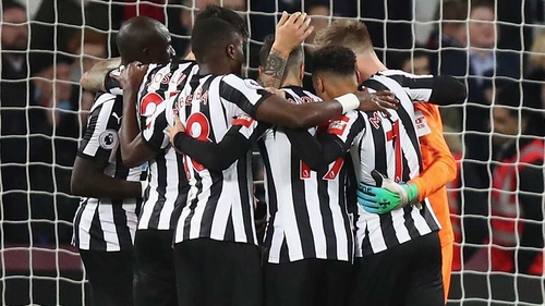 Newcastle United ended a nine-game winless run