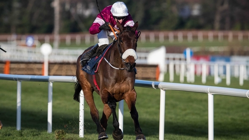 Mark Walsh onboard Shattered Love comes home to win