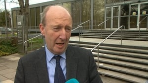 Shane Ross retweeted an image of Danny Healy-Rae apparently sleeping in Croke Park, saying: Shane Ross retweeted an image of Danny Healy-Rae apparently sleeping in Croke Park, saying: