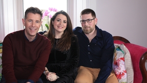 Dermot, Katie and Padraig Dermot, Katie and Padraig