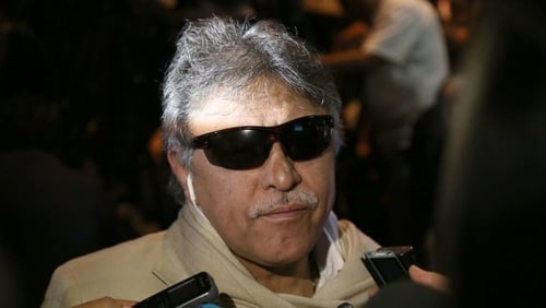 Colombia arrests FARC leader on drug trafficking charge Colombia arrests FARC leader on drug trafficking charge