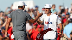 Ricky Elliott (r) celebrates with Brooks Koepka Ricky Elliott (r) celebrates with Brooks Koepka