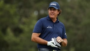 Phil Mickelson has apologised for hitting a moving ball on the 13th hole of Saturday's third round of the US Open Phil Mickelson has apologised for hitting a moving ball on the 13th hole of Saturday's third round of the US Open