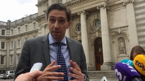 Simon Harris said introducing exlusion zones around maternity hospitals was 'regrettable' Simon Harris said introducing exlusion zones around maternity hospitals was 'regrettable'