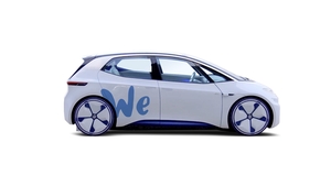 Volkswagen's on-demand cars will be all electric vehicles. Volkswagen's on-demand cars will be all electric vehicles.