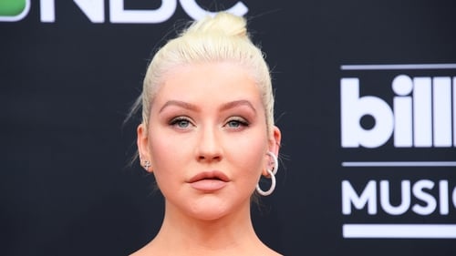 Check out Christina Aguilera's Irish manicure Check out Christina Aguilera's Irish manicure