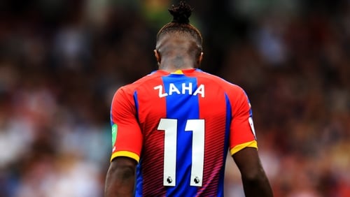 Wilfried Zaha pledges future to Crystal Palace