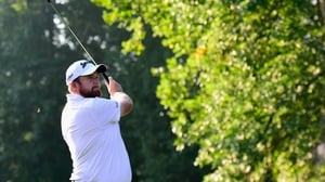 Shane Lowry in action Shane Lowry in action