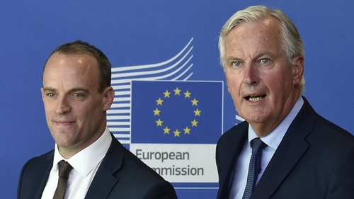 The meeting between Dominic Raab and Michel Barnier lasted just one hour