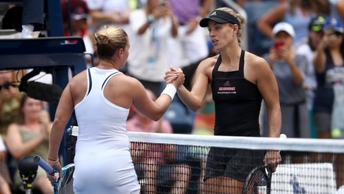 US Open: Dominika Cibulkova stuns Angelique Kerber to reach fourth round