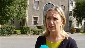 Journalist Gemma O'Doherty was among those addressing the meeting Journalist Gemma O'Doherty was among those addressing the meeting