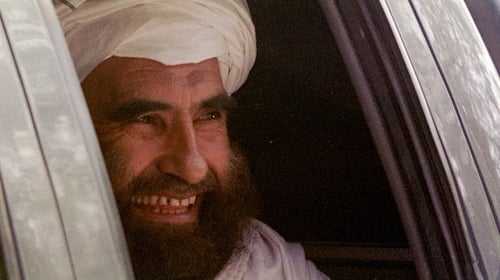 The Haqqani network founder in Pakistan in 2001