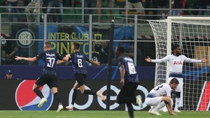 Matias Vecino celebrates his late winner Matias Vecino celebrates his late winner
