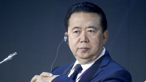 Meng Hongwei was reported missing by his wife