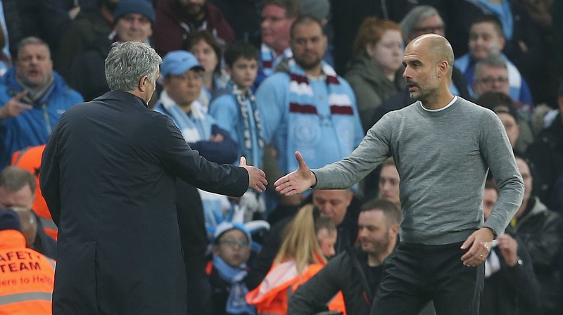 Manchester City host Manchester United in the first Manchester derby of the season on Sunday afternoon