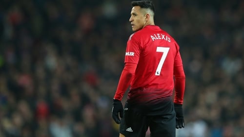 Sanchez has had limited opportunities at Old Trafford this year