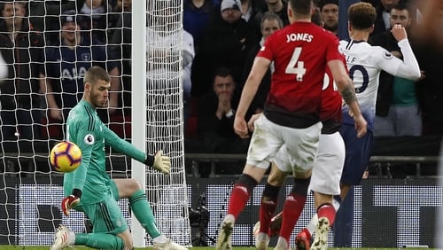 David de Gea was outstanding for the visitors