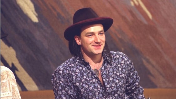 Bono on 'The Late Late Show' 1986
