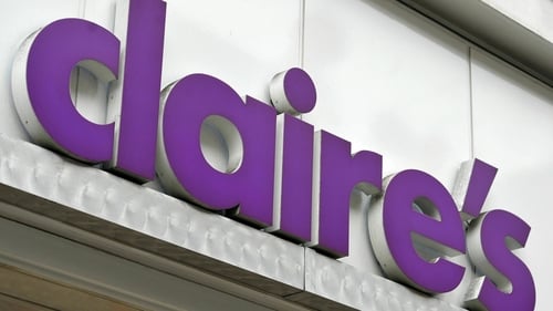 Claire's said it had removed the three products from its stores