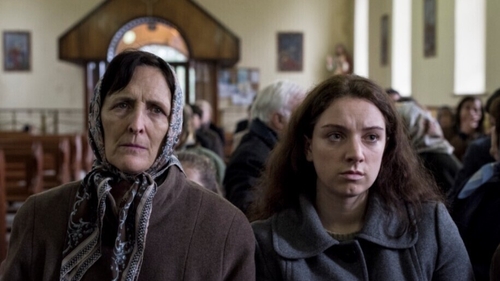 Fiona Shaw and Fionnuala Flaherty in Out of Innocence Fiona Shaw and Fionnuala Flaherty in Out of Innocence