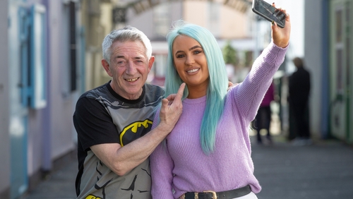 Cara Credit Union Loan Officer Derry with one of its members Noranne Cara Credit Union Loan Officer Derry with one of its members Noranne