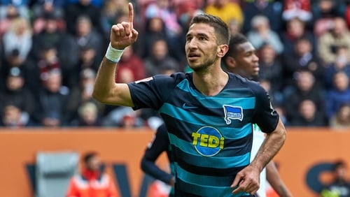 Liverpool's Grujic returns to Hertha Berlin on loan