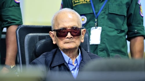 Khmer Rouge's chief ideologist Nuon Chea dies