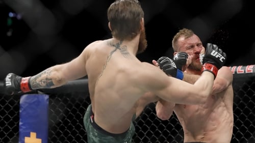 Gone in 40 seconds - Cowboy no match for McGregor Gone in 40 seconds - Cowboy no match for McGregor
