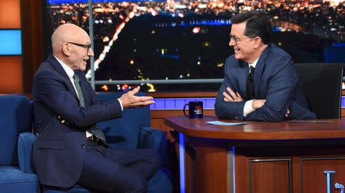 Sir Patrick Stewart picked the pit bull for Picard! Sir Patrick Stewart picked the pit bull for Picard!