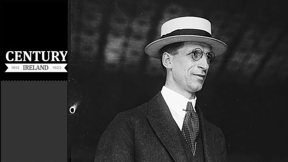 Century Ireland Issue 259 - Photograph of Eamon De Valera, taken between 1918 and 1920 Photo: Library of Congress Prints and Photographs Division Washington, D.C. 20540