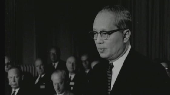 UN Secretary General U Thant (1968)
