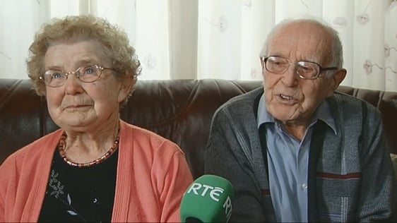 Kathleen and Michael Cunningham from County Roscommon in 2008.