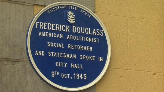 Frederick Douglass Plaque, Waterford City Hall, 2013