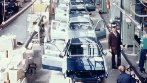 Ford plant in Cork, 1983