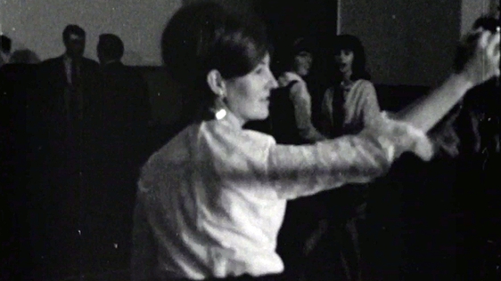 Dancing at the Readicut Social Club, Kiltimagh in County Mayo, 1968