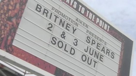 Britney Spears at The Point Theatre, Dublin (2004)